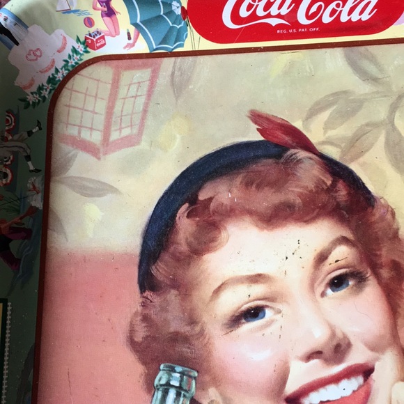 Original 1950’s Coca-Cola Tray - Picture 7 of 8